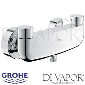 Grohe Eurosmart Cosmopolitan T Self-Closing Shower Mixer (1/2 Inch) - 2016 to 2018 - Spare Parts 36320000 GEN2